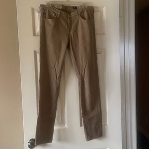AG Adriano Goldschmied The Stilt Cigarette leg Khaki Jean